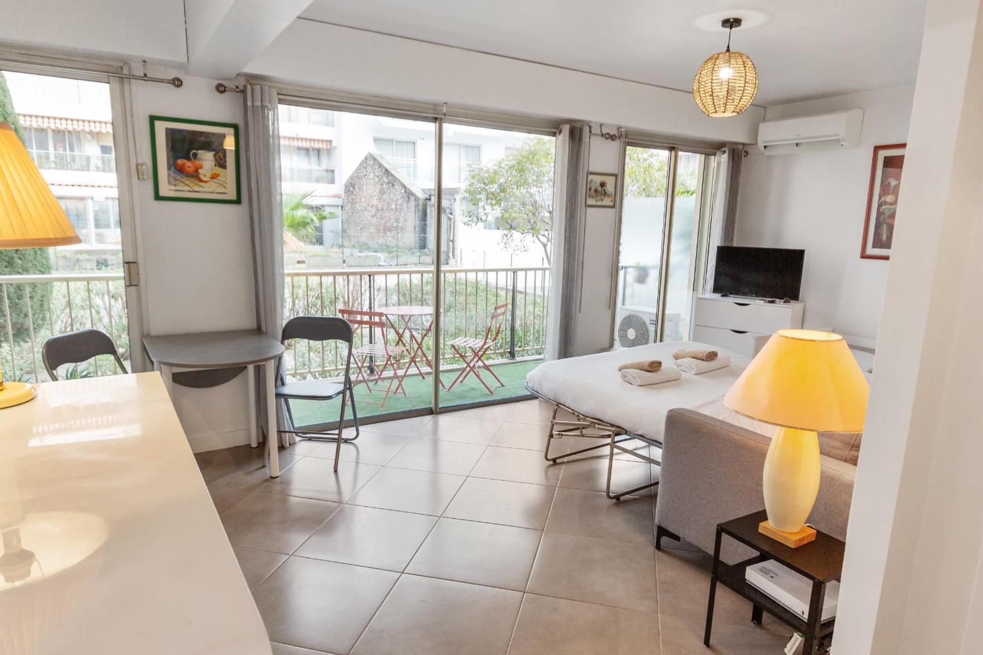 Appartement Le Vendome - Hypercentre - Ac - Terrace - Palais Of Festivals - Croisette Cannes
